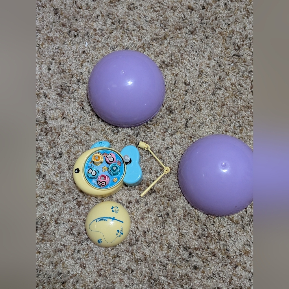 Mini Plastic Fishing Game